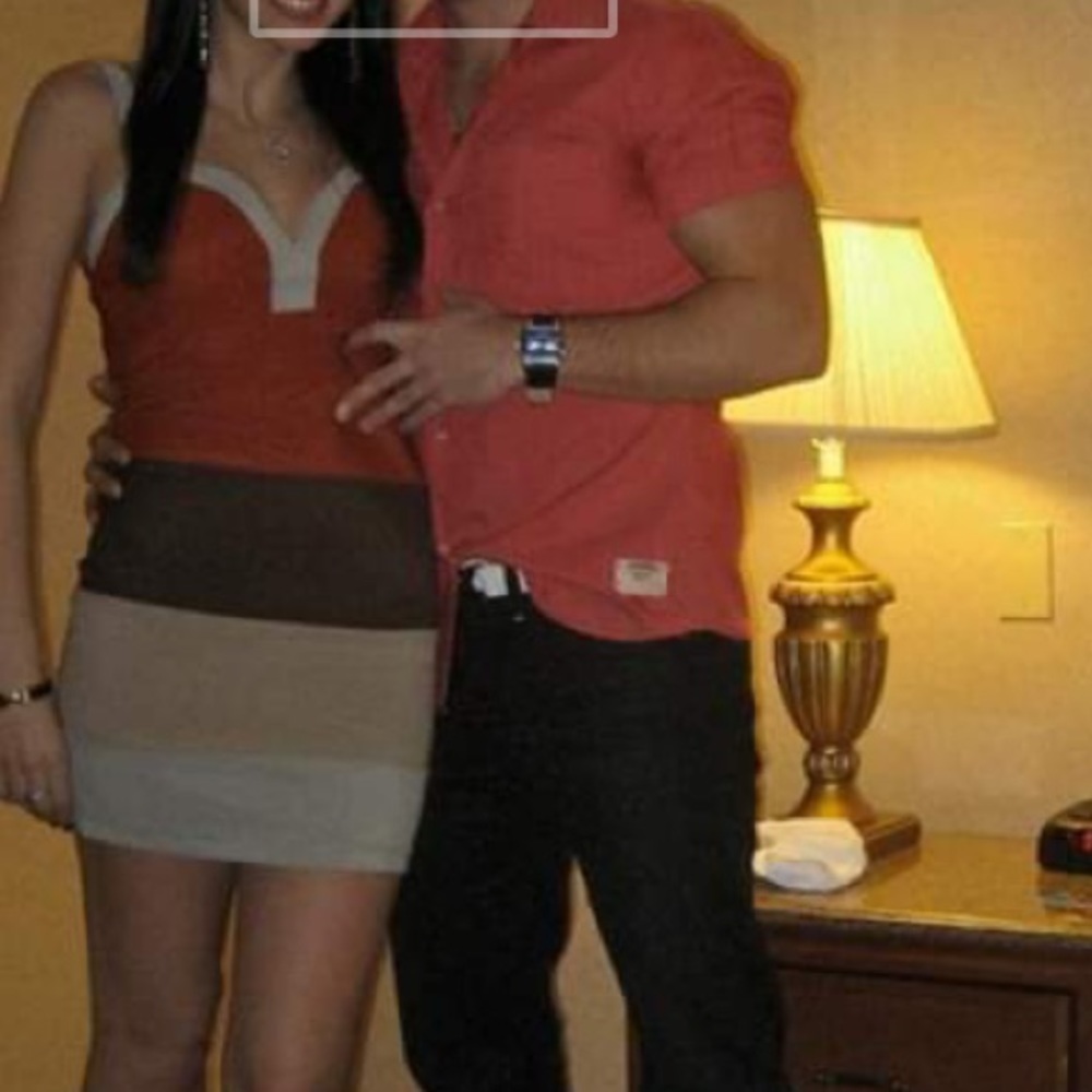 LF Millau Fall Colorblock Bodycon Dress - Picture 5 of 8